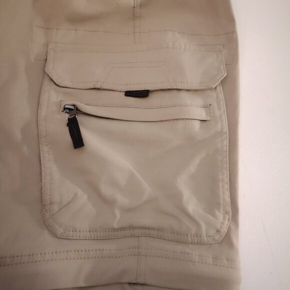 BC Clothing Co. Men's Size XXL Tan Zip Off Pants / Cargo Shorts - Picture 9 of 16
